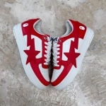 T526CS49 - BAPE STA OS WHITE RED - 7