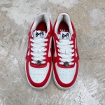 T526CS49 - BAPE STA OS WHITE RED - 7