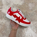 T526CS49 - BAPE STA OS WHITE RED - 7