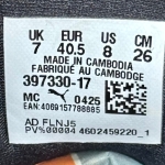 T526CS56 - PUMA MOSTRO BLACK SILVER LN FB - 40,5