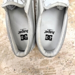 T526CS69 - AAPE X DG SLIP ON WHITE - 42.5