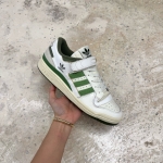 T526CS103 - ADIDAS FORUM 84 LOW WHITE CREW GREEN FB - 43
