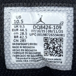 T726JD32 - 1S MID WHITE NEUTRAL GREY DS FB - 44,5
