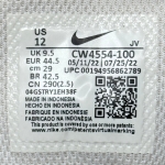 T826AM2 - NIKE AIR MAX SC WHITE SILVER - 44,5