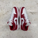 T826JD7 - 1S LOW WHITE RED - 41