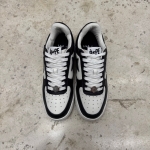 T826CS13 - BAPE STA BLACK WHITE - 8.5
