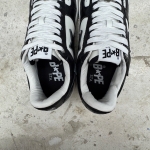 T826CS13 - BAPE STA BLACK WHITE - 8.5