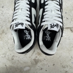 T826CS13 - BAPE STA BLACK WHITE - 8.5