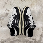 T826CS21 - AMIRI SKEL TOP LOW BLACK WHITE FB - 42