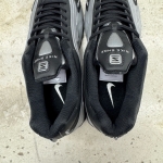 T826CS26 - NIKE SHOX R4 BLACK SILVER DS FB - 45