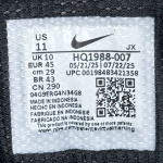 T826CS26 - NIKE SHOX R4 BLACK SILVER DS FB - 45