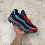 T826AM8 - NIKE AIR MAX 95 BY YOU BLUE RED LN - 42