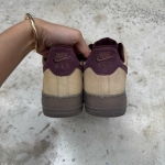 T826AF7 - AF1 LOW LINEN MOON BURGUNDY LN FB - 43