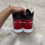 T826JD17 - 1S MID PATENT BRED TOE FB - 43