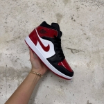 T826JD17 - 1S MID PATENT BRED TOE FB - 43