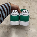 T826CS88 - ADIDAS SUPERSTAR 2 GREEN WHITE DS FB - 41