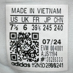 T826CS91 - ADIDAS TAEKWONDO WHITE BLACK DS FB - 39