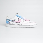T926CS51 - NIKE COURT VISION WHITE BLACK CUSTOM - 43