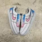 T926CS51 - NIKE COURT VISION WHITE BLACK CUSTOM - 43