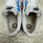 T926CS51 - NIKE COURT VISION WHITE BLACK CUSTOM - 43