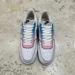T926CS51 - NIKE COURT VISION WHITE BLACK CUSTOM - 43