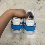 T926CS51 - NIKE COURT VISION WHITE BLACK CUSTOM - 43