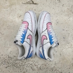T926CS51 - NIKE COURT VISION WHITE BLACK CUSTOM - 43