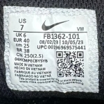 T926CS57 - NIKE FULL FORCE WHITE BLACK - 40
