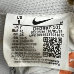 T926CS78 - NIKE COURT VISION WHITE BLACK CUSTOM - 41