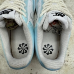 T926CS78 - NIKE COURT VISION WHITE BLACK CUSTOM - 41