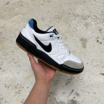 T926CS82 - NIKE FULL FORCE WHITE BLACK BLUE - 43