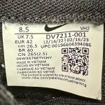 T926DU5 - NIKE DUNK LOW BLACK CANVAS - 42
