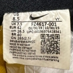 T926AF10 - AF1 LOW BLACK YELLOW - 42