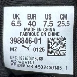 T926CS118 - PUMA SPEEDCAT BLACK WHITE - 40