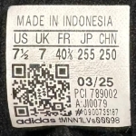 T926CS131 - ADIDAS SUPERSTAR 2.0 BLACK WHITE - 40,5