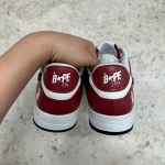 T926CS143 - BAPE STA OS RED WHITE DS FB - 9