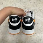 T926CS144 - BAPE STA OS WHITE ORANGE DS FB - 9.5