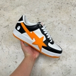 T926CS144 - BAPE STA OS WHITE ORANGE DS FB - 9.5