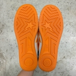 T926CS144 - BAPE STA OS WHITE ORANGE DS FB - 9.5