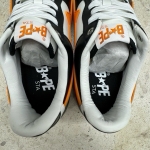 T926CS144 - BAPE STA OS WHITE ORANGE DS FB - 9.5