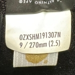 T926CS145 - BAPE STA SHARK BLACK FB - 9