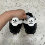 T926CS148 - ADIDAS K 74 BLACK WHITE FB - 39