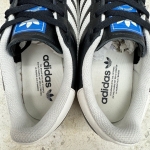 T926CS148 - ADIDAS K 74 BLACK WHITE FB - 39