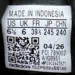 T926CS148 - ADIDAS K 74 BLACK WHITE FB - 39