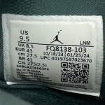 T926JD37 - JORDAN 4 OXIDIZED GREEN - 43