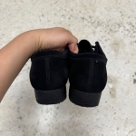 T926CS173 - CLARKS WALLABEE BLACK SUADE CUSTOM FB - 42