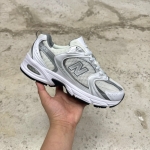 MR530AD - NEW BALANCE 530 WHITE SILVER DS FB