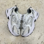MR530AD - NEW BALANCE 530 WHITE SILVER DS FB