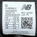 U19069L0 - NEWBLANCE 1906 BLACK HOT TOMATO DS FB - 44