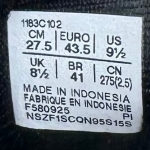 T1026CS2 - ONITSUKA TIGER MEXICO 66 BLACK WHITE FB - 43,5